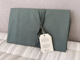 Housse de couette Sylvie Thiriez - percale vert alligator