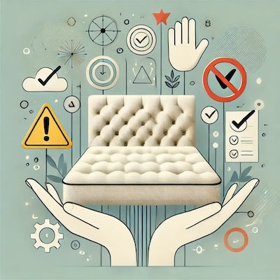 5 erreurs à éviter lors de l'achat d'un matelas.