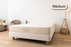 Matelas Latex Naturel - Medium - Made in France - double face été/hiver - CHLOROFEEL