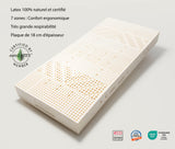 Matelas Latex 100% Naturel